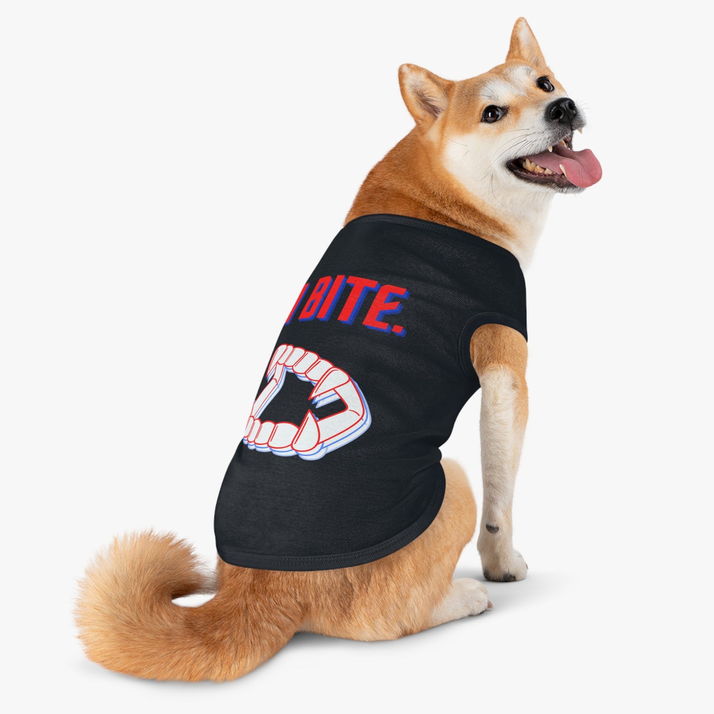 I Bite Pet Tank Top - XL