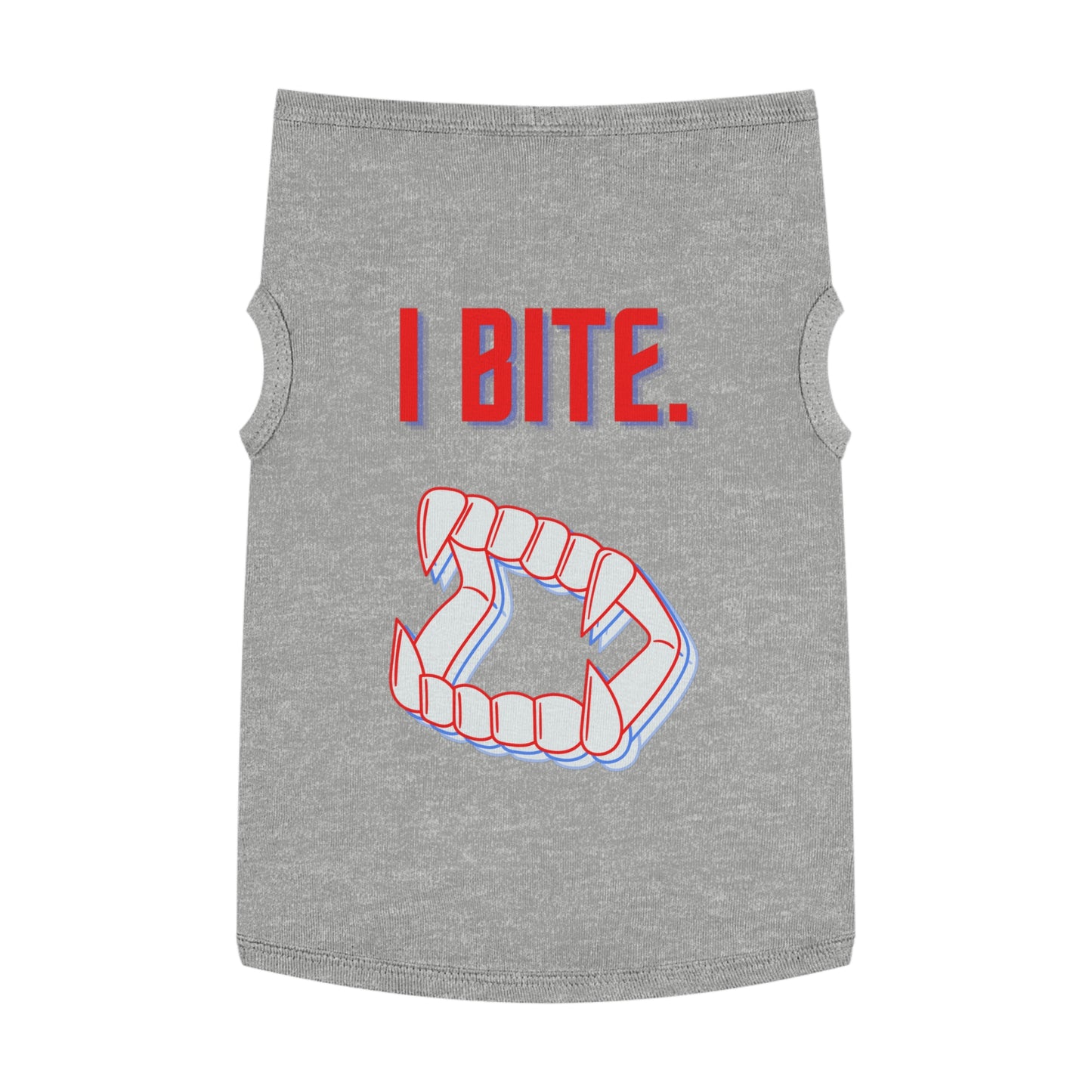 I Bite Pet Tank Top - XL