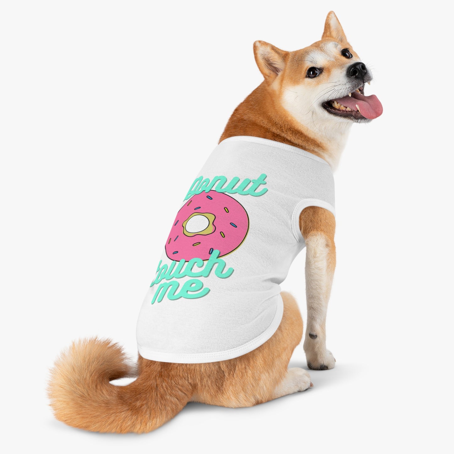Donut Touch Me Pet Tank Top - XL