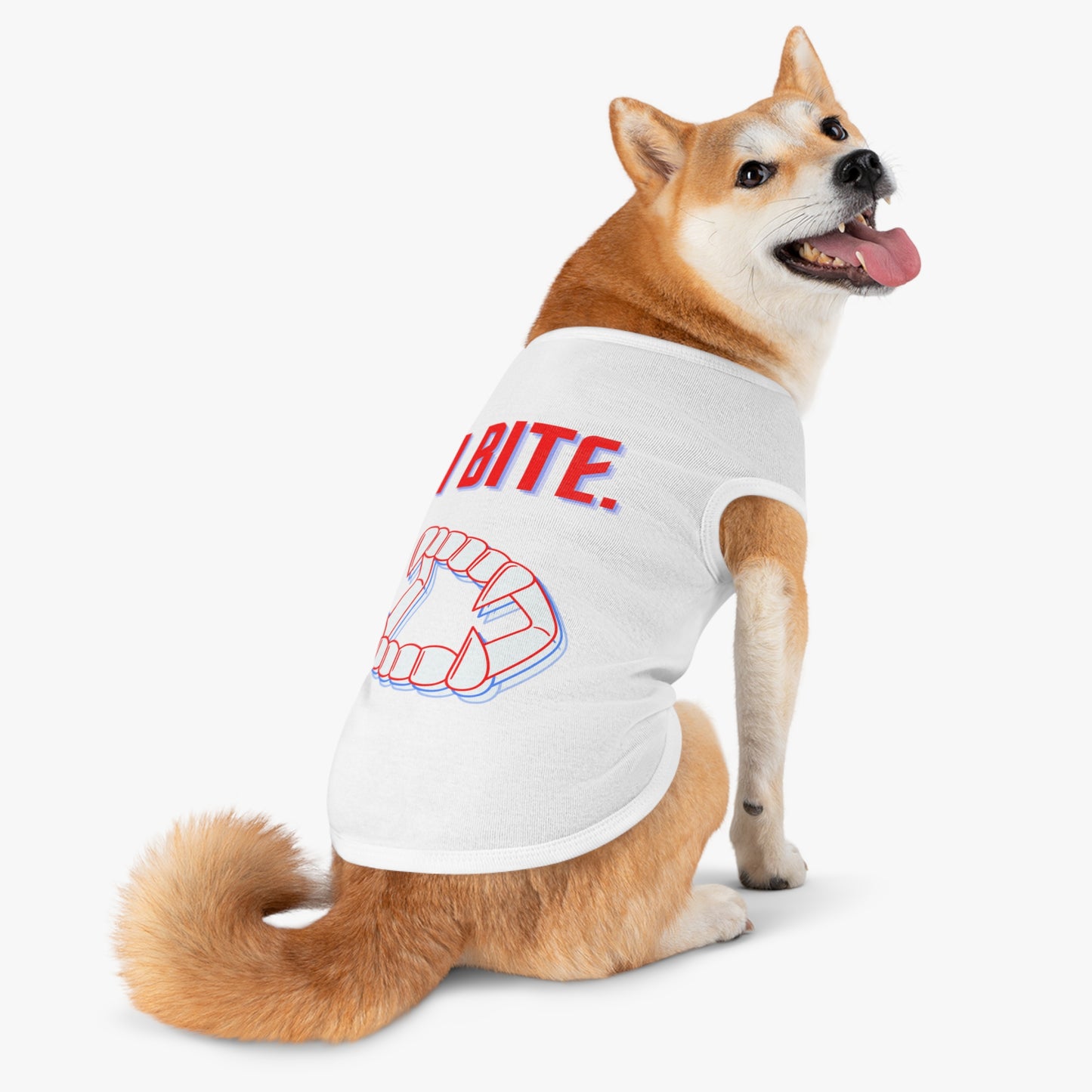 I Bite Pet Tank Top - XL