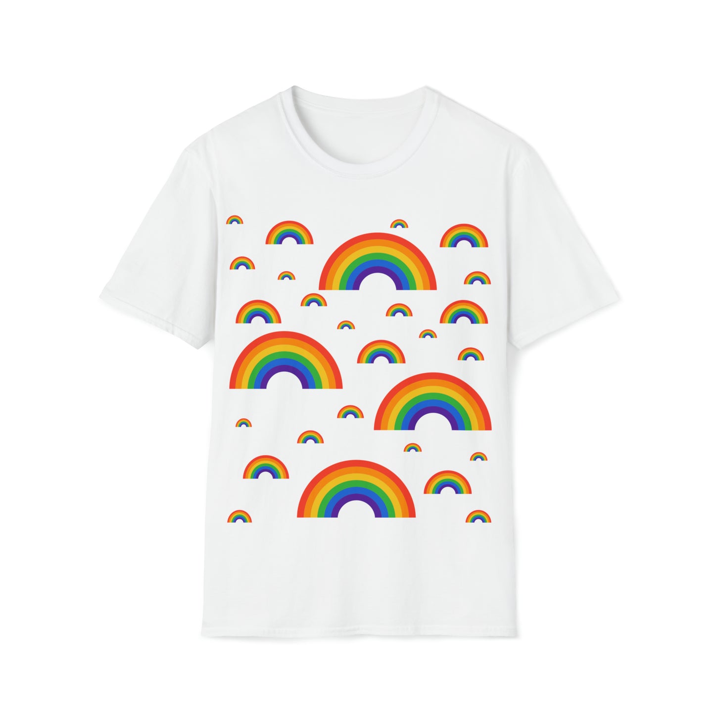 All The Rainbows Unisex Softstyle T-Shirt