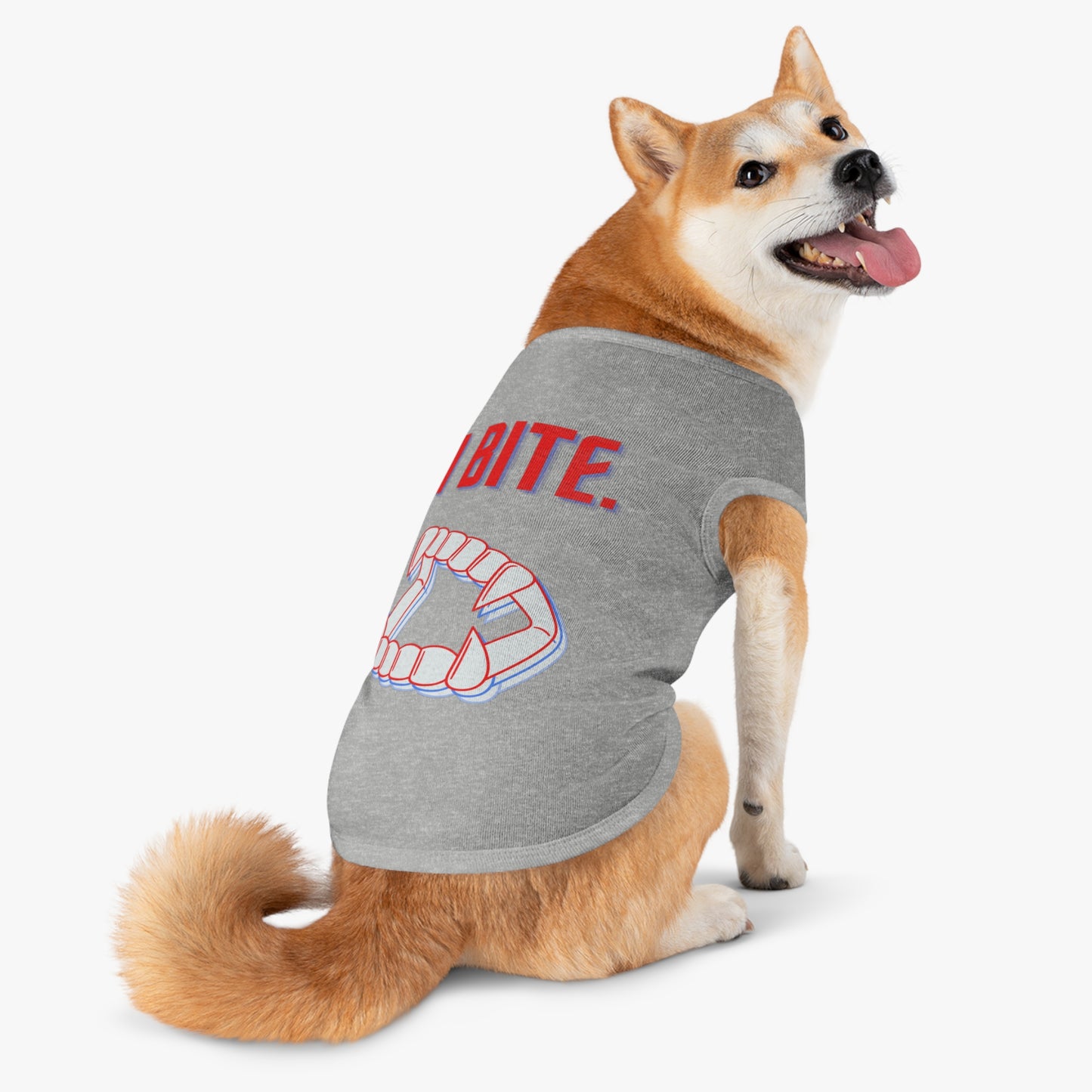 I Bite Pet Tank Top - XL