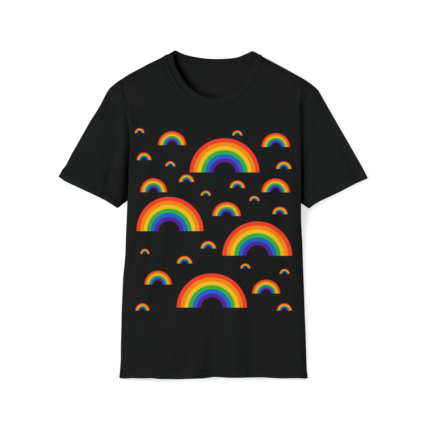 All The Rainbows Unisex Softstyle T-Shirt