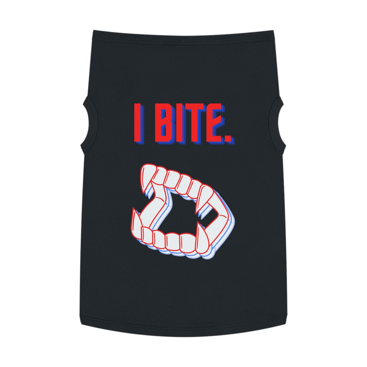 I Bite Pet Tank Top - XL