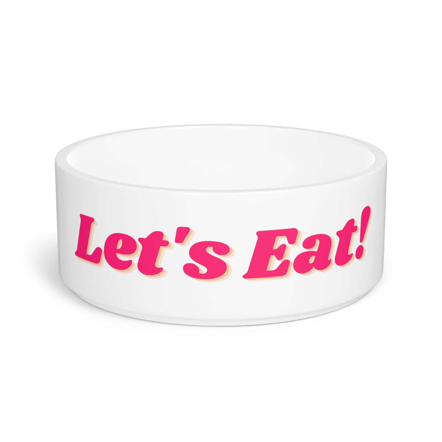 Let's Eat! Pet Bowl