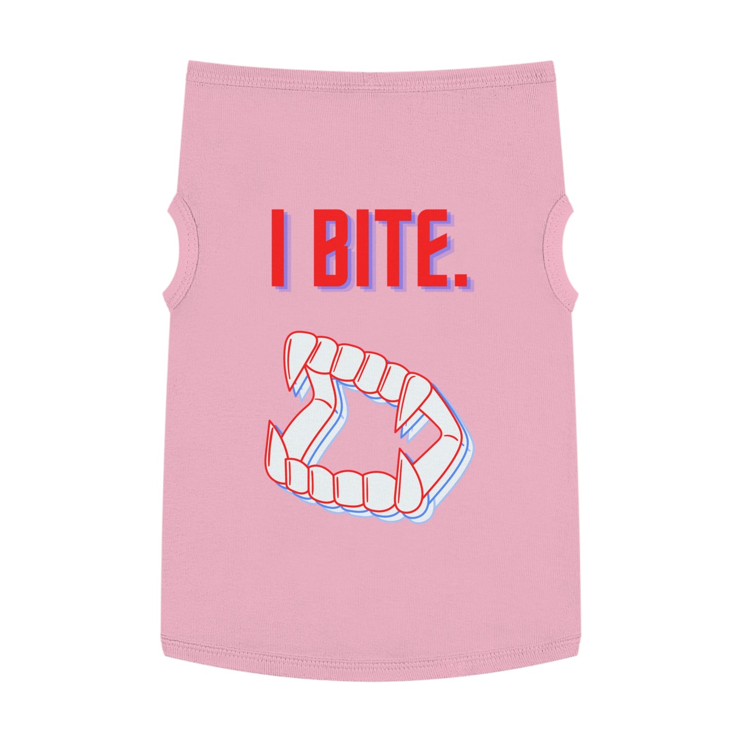 I Bite Pet Tank Top - XL