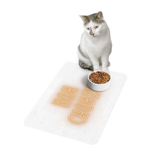 Now Chowing Pet Food Mat (12x18)