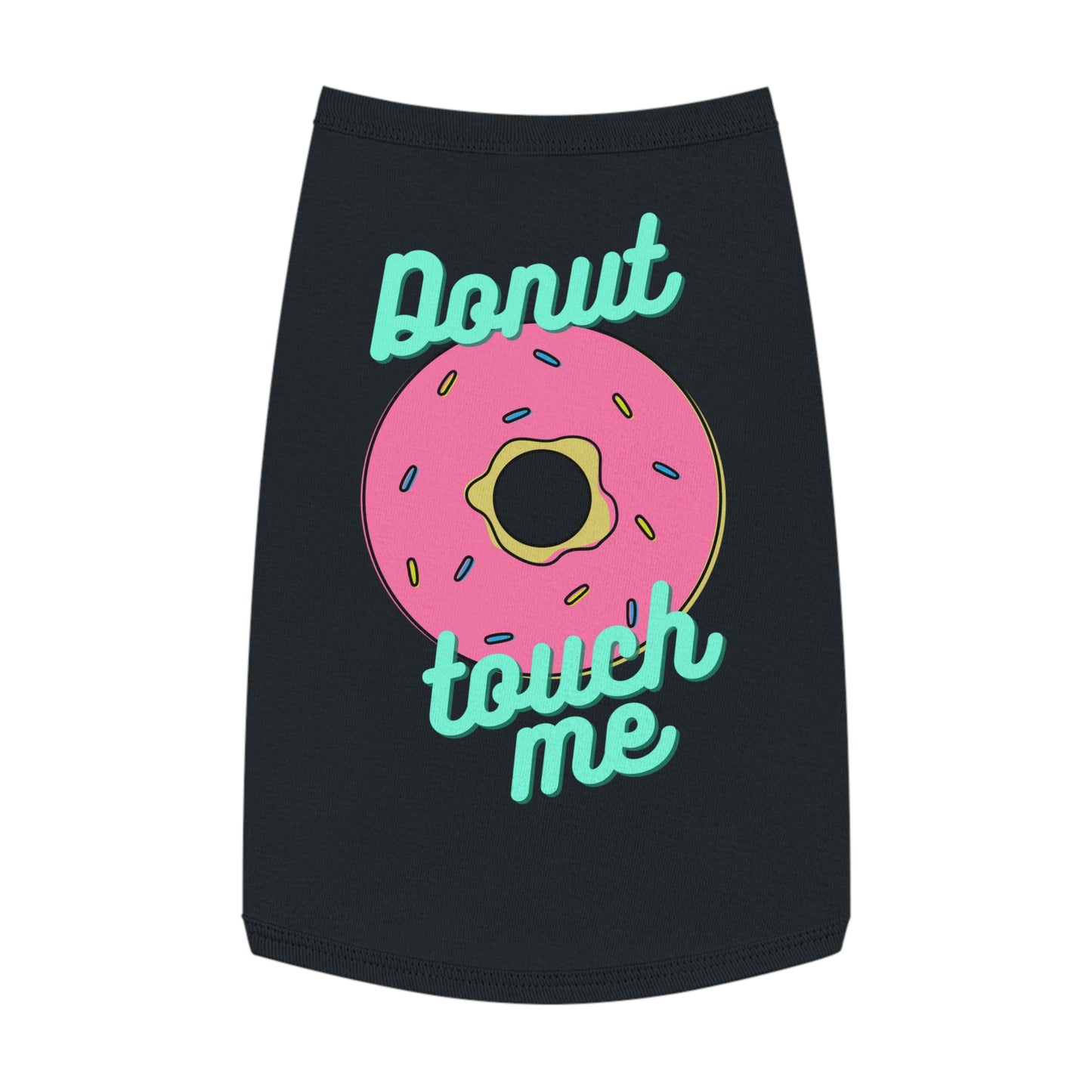 Donut Touch Me Pet Tank Top